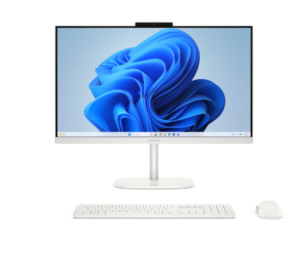 HP OmniStudio 24-cu0009na PC Intel Core 5 120U 60.5 cm (23.8") 1920 x 1080 pixels All-in-One PC 8 GB DDR5-SDRAM 512 GB SSD Windows 11 Home Wi-Fi 6 (802.11ax) White