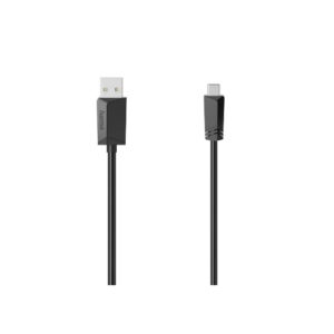 Hama 00074260 USB cable USB 2.0 1.5 m USB A Mini-USB B 0.48 Gbit/s Black