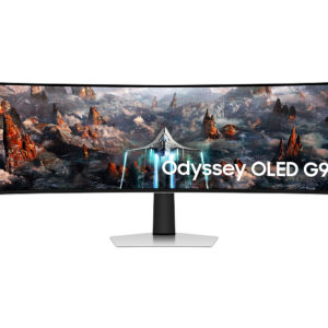 Samsung LS49CG934SU computer monitor 124.5 cm (49") 5120 x 1440 pixels Dual QHD OLED Silver