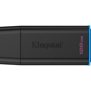 cad3906b2ccecd0bf1725d93bc6af3cac2855a43.jpg Kingston Technology DataTraveler 128GB Portable USB 3.2 Gen 1 Exodia Black/Blue