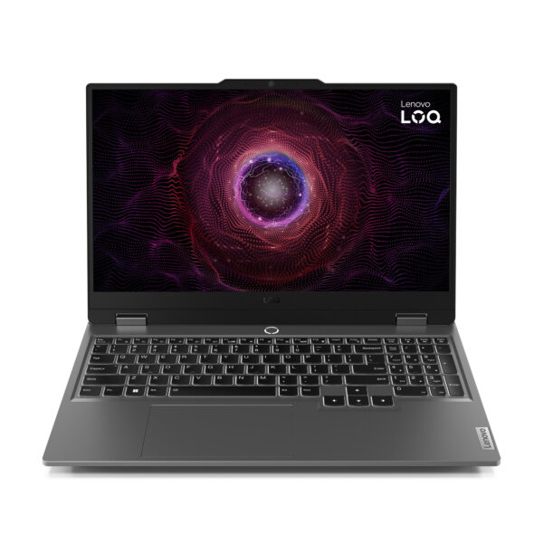 Lenovo LOQ 15ARP9 AMD Ryzen™ 5 7235HS Laptop 39.6 cm (15.6") Full HD 24 GB DDR5-SDRAM 1 TB SSD NVIDIA GeForce RTX 3050 Wi-Fi 6 (802.11ax) Windows 11 Home UK English Grey