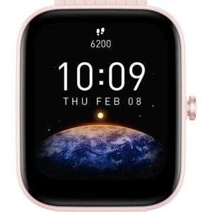 Amazfit Bip 3 Pro 4.29 cm (1.69") TFT 44 mm Digital 240 x 280 pixels Touchscreen Pink GPS (satellite)