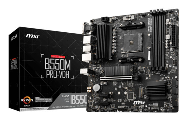 dbc024e10a880c74e66944316ba1ca1ea83e35f1-1.jpg MSI B550M PRO-VDH motherboard AMD B550 Socket AM4 micro ATX