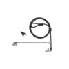 Kensington Slim N17 2.0 Keyed Dual Head Laptop Lock for Wedge-Shaped Slots - Supervisor Keyed