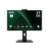 MSI Pro MP275QPDG 27 Inch Monitor, QHD (2560 x 1440), 100Hz, IPS, 1ms, 2x HDMI 2.0b, 1x DP 1.2a input, 1x DP 1.2a output, 1x Type-C (DP alt.) w/ 98W PD, 1x LAN, 4xUSB 5Gbps Type-A, 1x USB 5Gbps Typ...