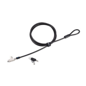 f861e14f9391135ea4dd4cd27c585d0813a8ca3e.jpg Kensington Slim N17 2.0 Keyed Laptop Lock for Wedge-Shaped Slots - Like Keyed