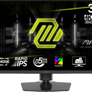 MSI MAG 322URDF E16 computer monitor 80 cm (31.5") 3840 x 2160 pixels 4K Ultra HD Black