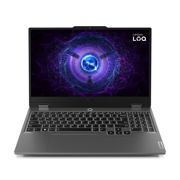 Lenovo LOQ 15IRX9 Intel® Core™ i5 i5-13450HX Laptop 39.6 cm (15.6") Full HD 16 GB DDR5-SDRAM 512 GB SSD NVIDIA GeForce RTX 3050 Wi-Fi 6 (802.11ax) Windows 11 Home English Grey