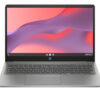HP Chromebook 15a-nb0006na Intel® N N100 39.6 cm (15.6") HD 4 GB LPDDR5-SDRAM 128 GB UFS Wi-Fi 6 (802.11ax) ChromeOS Silver