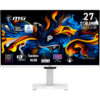 MSI Pro MAX 271UPXW12G computer monitor 67.3 cm (26.5") 3840 x 2160 pixels UltraWide Full HD QD-OLED White