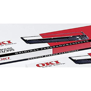 OKI ML393/C/395/C black nylon ribbon cassette 09002311