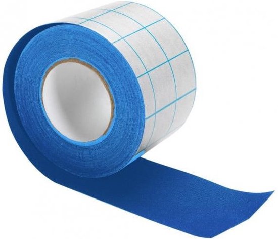 25397 Neschen filmoplast T Blue Self-Adhesive Textile Tape 8cm x 10m