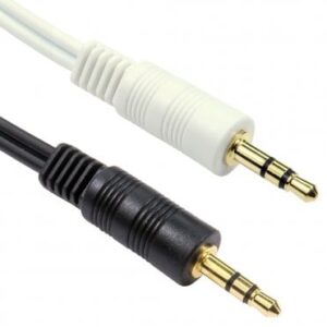 1.2M BLK 3.5MM ST M-M CBL GD B/Q 400