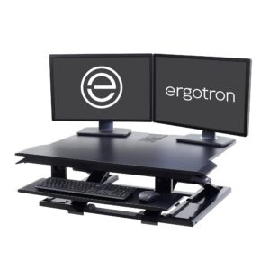 33-467-921 Ergotron WorkFit Keyboard Tray with Drop-Down PVC Black