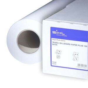 3687-54-61-3 SIHL Sihl printing-media product - TRISOLVBILLBOARD PAPP130SAT 54IN 61M