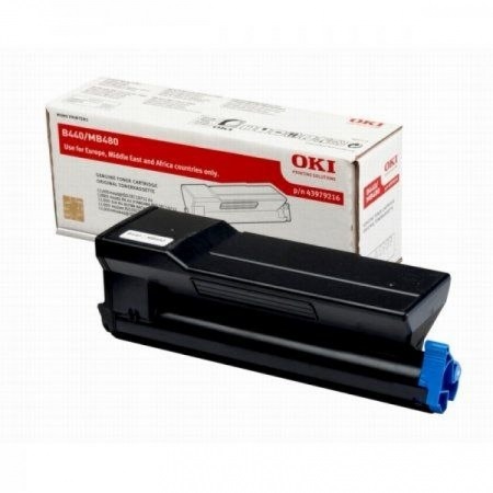 43979102 OKI BLACK TONER 3.5K