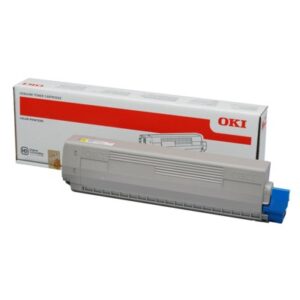 44844505 OKI YELL TONER C831 (10K)