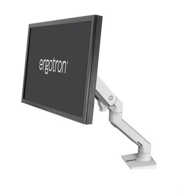 Ergotron HX Desk Monitor Arm White