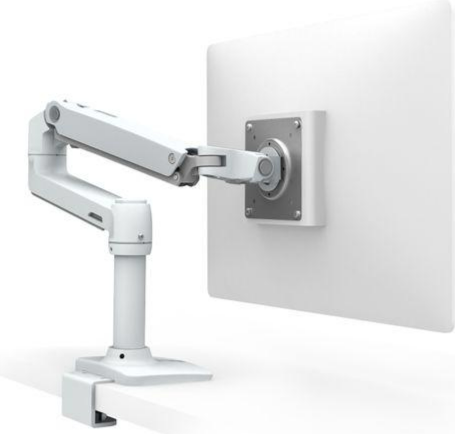 Ergotron LX Single Monitor Arm with C-Clamp White