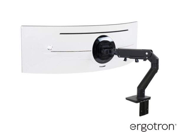 Ergotron HX Desk Monitor Arm with HD Pivot Matte Black