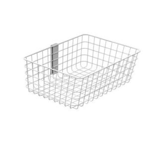 Ergotron Patient Table Basket 17 x 13 x 6 Inches White