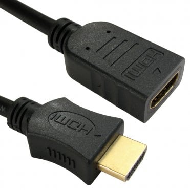 5M V1.4 HDMI FAST/ETHERNET M-F BLK