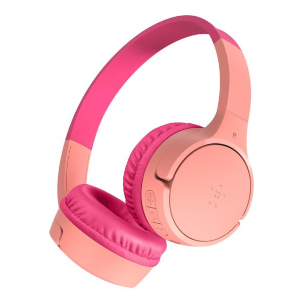 AUD002BTPKV3 SOUNDFORM MINI KIDS HEADPHONES PINK