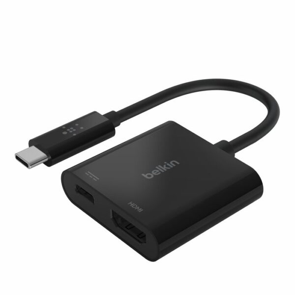 USB-C TO HDMI CHARGE ADAPTER BLK
