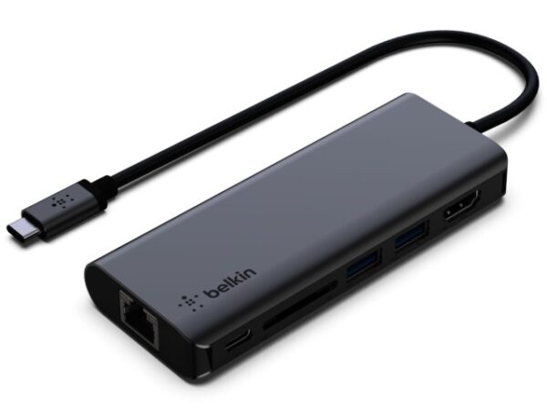 ^USB-C HUB 6-IN-1 MULTIPORT CHARGE
