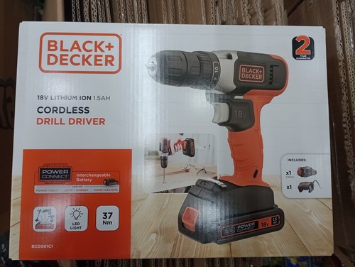 18V LIT-ION DRILLDRIVER BATT+CHARGER