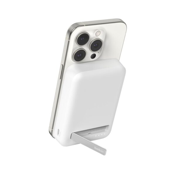 10K MAGSAFE POWERBANK W KICKSTANDWHT