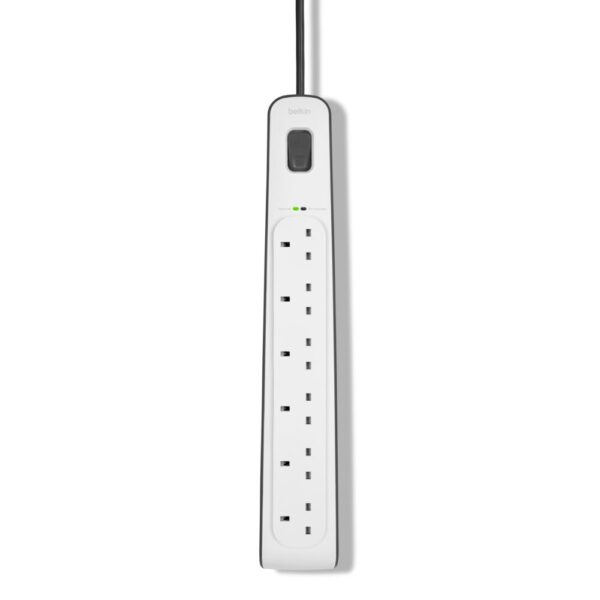 BELKIN 6 WAY SURGE PROTSTRIP 2M