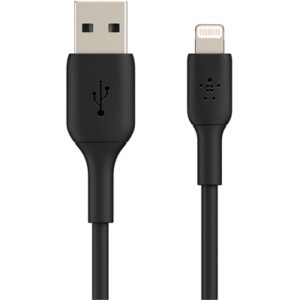 CAA001BT2MBK Belkin BoostCharge Lightning to USB-A Cable 2m Black