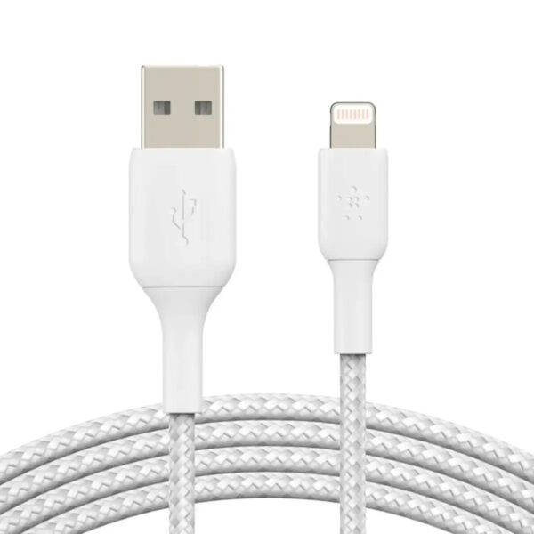 LIGHTNING TO USBA BRAIDED 0.15M BLK