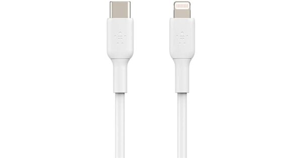 CAA003BT1MWH Belkin BoostCharge USB-C to Lightning cable 1m white