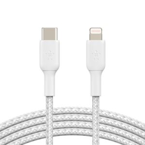 LIGHTNING TO USBC BRAIDED 1M WHITE