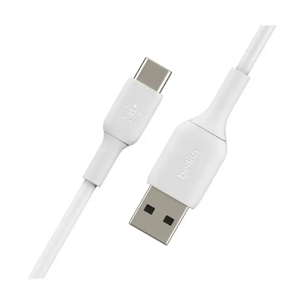 CAB001BT2MWH Belkin BoostCharge USB-C to USB-A Cable 2m White