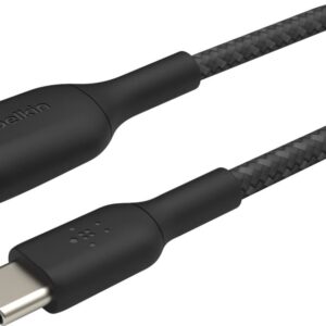 CAB002BT0MBK Belkin BoostCharge Braided USB-C to USB-A Cable 15cm Black