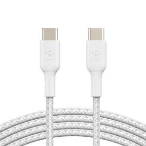 USB-CTOUSB-C CABLE BRAIDED 2M WHT