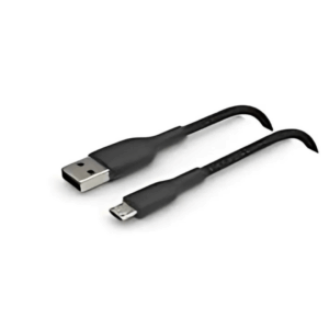 Belkin BoostCharge Braided USB-A to Micro-USB Cable 1m Black