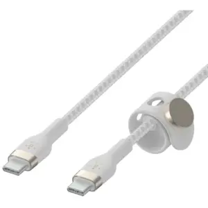 Belkin BoostCharge Pro Flex Silicone USB-C to USB-C Cable 60W 2m White