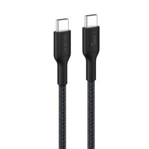 CAB025HQ1MBK USB-C TO USB-C 240W 2.0 BRAID 1M BLK