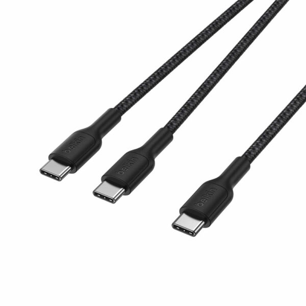 CAC004HQ1.5MBK Belkin BoostCharge Pro Braided USB-C Dual Cable 140W 1.5m Black