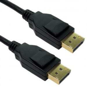 Cables Direct 1m DisplayPort 1.4 Cable 8K 60Hz / 4K 120Hz