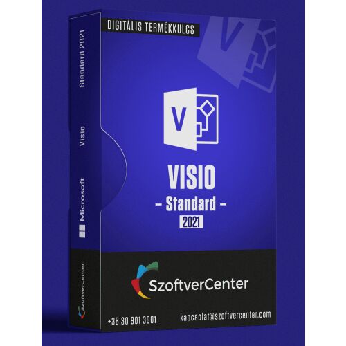 Microsoft software/licensing product - VISIO STD 2021 WIN ALLLNG PK LIC ESD