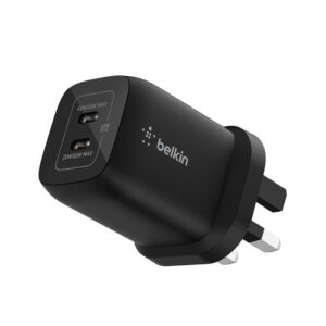 65W DUAL GAN USB-C CHARGER UK WCH011