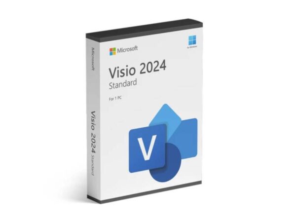 EP2-07167 Microsoft software/licensing product - VISIO STD 2024 ALL LNG RETAIL ESD