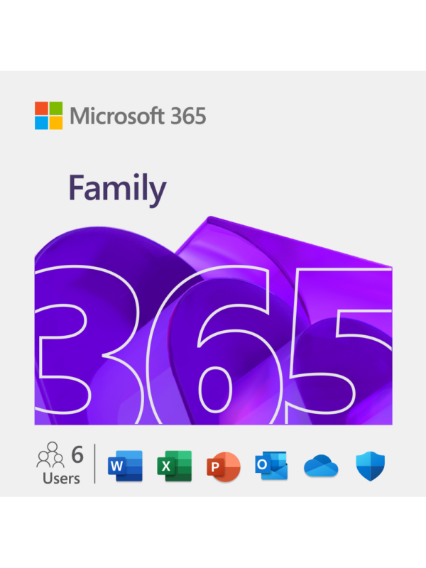 Epay software/licensing product - M365 FAMILY SUBSCR YR ONLINE ESD