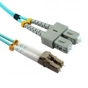 FB3M-LCSC-010D 1M LC-SC 50/125 MMD OM3 CABLE - AQUA