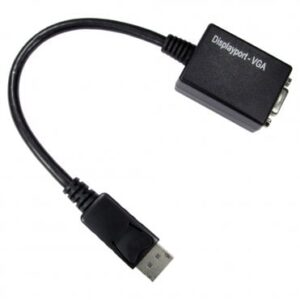 HDHDPORT-VGACAB 15CM DSPY PRT M-HD15 VGA F BLK ADP